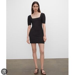 Club Monaco Black Square-Neck Dress​​